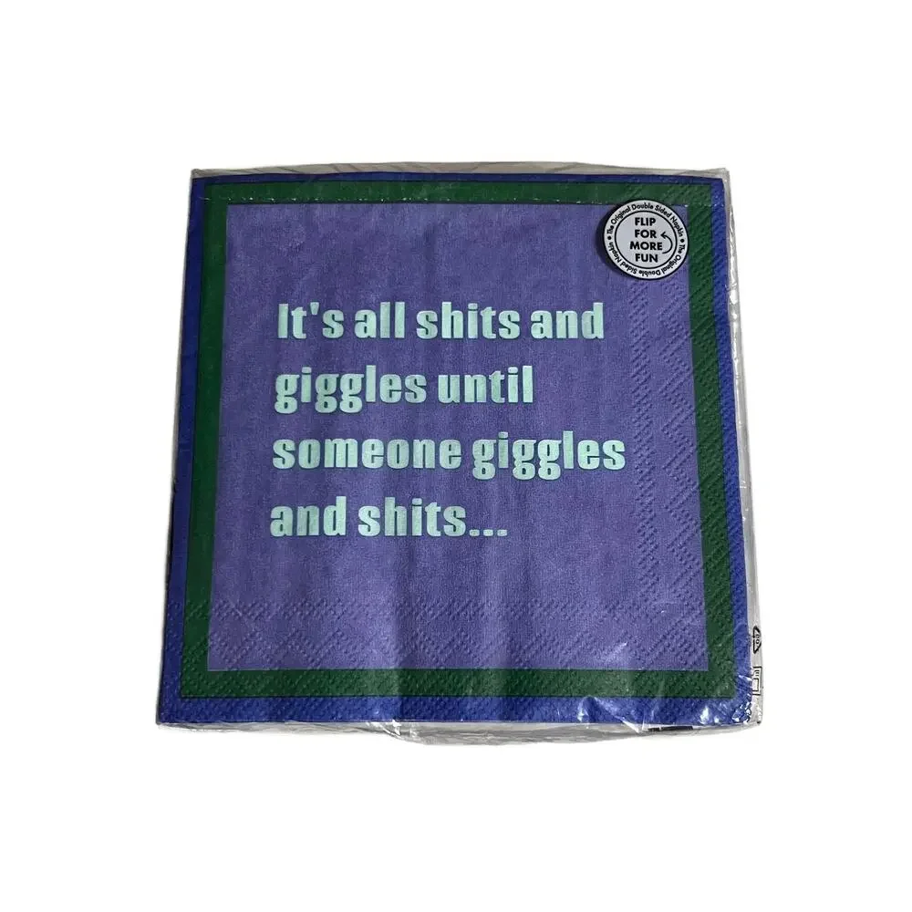NWB Decorative FUN Party-Bar Wife Napkins-20 Count